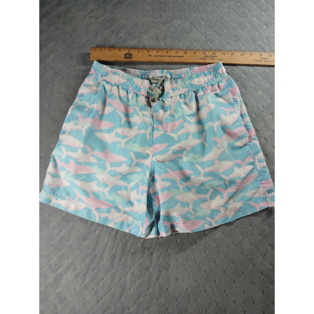 Maamgic Mens Swim Trunks Bundle Lot of 5 Flamingo Shark Floral Size Medium - Picture 3 of 7